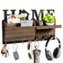 Wall-mounted Wood Key Holder